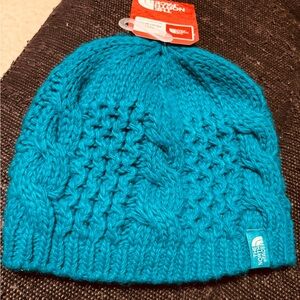 The North Face Girls Youth Medium Cable Minna Beanie Hat Kokomo Green